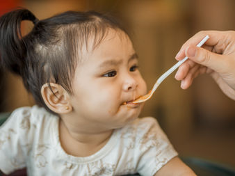 Introducing foods to your baby